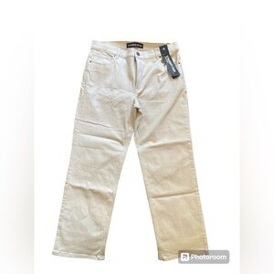 Express Straight Crop High Rise Pants Size 12 NWT